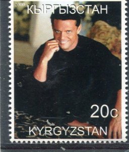 Kyrgyzstan 2000 LUIS MIGUEL Mexican Singer 1 value Perforated Mint(NH)