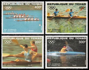 Chad Scott C271-C274 (1984) Mint NH VF Complete Set, CV $10.00 C