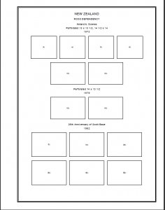 NEW ZEALAND STAMP ALBUM PAGES 1855-2011 (524 PDF digital pages)