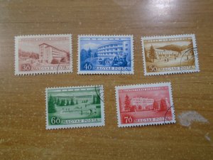 Hungary  #   1036-40  used