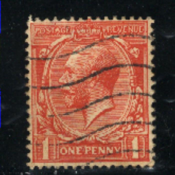 Great Britain #160   used  1912-13 PD