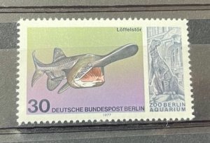 (2144) BERLIN 1977 : Yv# 515 AMERICAN PADDLEFISH - MNH VF