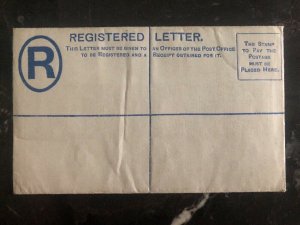 Mint Liberia Postal Stationary Cover Registered Letter