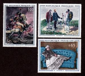 France # 1049-1051 Mint