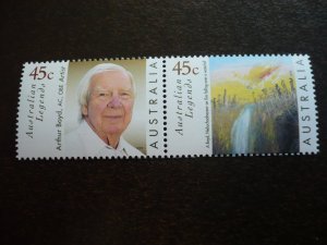 Stamps - Australia - Scott# 1720a - Mint Never Hinged Set of 2 Stamps