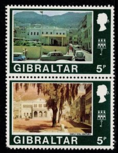 1971-5 Gibraltar Scott #- 255-6 5d New Daily Stamps Early 19th Century MNH