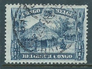 Belgian Congo, Sc #142, 25c Used
