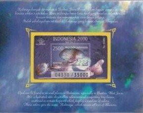 STAMP STATION PERTH Indonesia #1998 Series II MNH S/S Opal Presentation Pack
