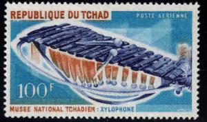 Chad TCHAD Scott C23 MH* Xylophone musical instrument airmail stamp