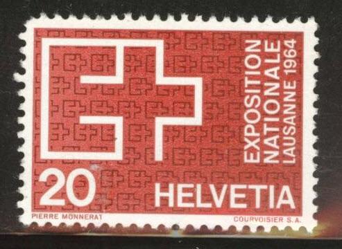 Switzerland Scott 431 MH* 1963  stamp