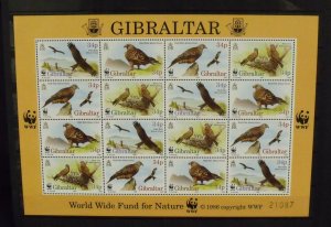 15632   GIBRALTAR   MNH # 716      Mini Sheet       CV$ 28.00