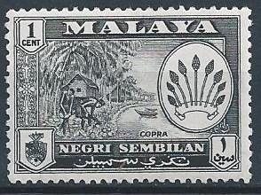 Malaya - Negri Sembilan - SC#64 - MNH - SCV$0.25