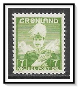Greenland #3 Christian X MNH