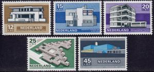 Netherlands - 1969 - Scott #B444-48 - MNH - Architecture