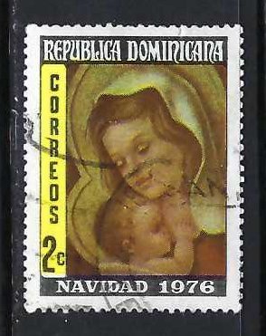 DOMINICAN REPUBLIC 777 VFU CHRISTMAS K985-9