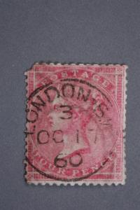 Great Britain #26 4 Pence Large Garter 1857