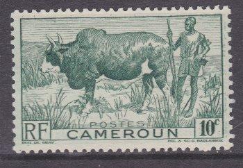 Cameroun sc#304 1946 10c Locals defin MNH