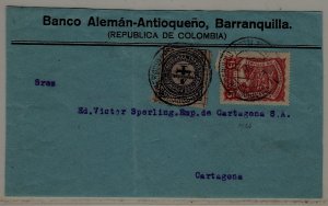 Colombia airmail cover front side Scadta 27.10.26 signed Spalink