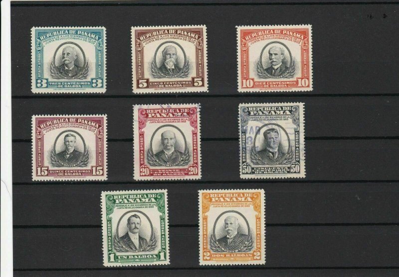 panama early mounted mint and used stamps  ref r12407 