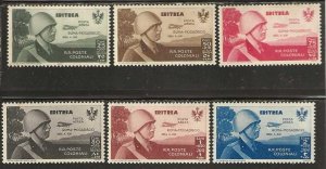 Eritrea CB1-CB6, mint, lightly hinged, toned gum,   1934. (D205)