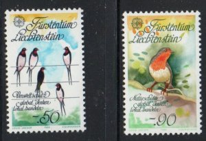 Liechtenstein Sc 829-830 1986 Europa set stamp mint NH