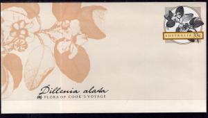 Australia Dillenia Alata Flower Postal Stationary Unused