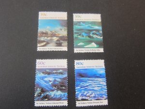 Australia Antarctic 1989 Sc L77-80 set MNH