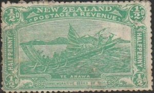 New Zealand, #122  Used  From 1906