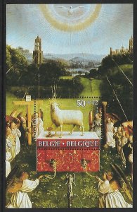 Belgium # B1051 - Mystic Lamb Altarpiece - SS - MNH.....{GBl48}