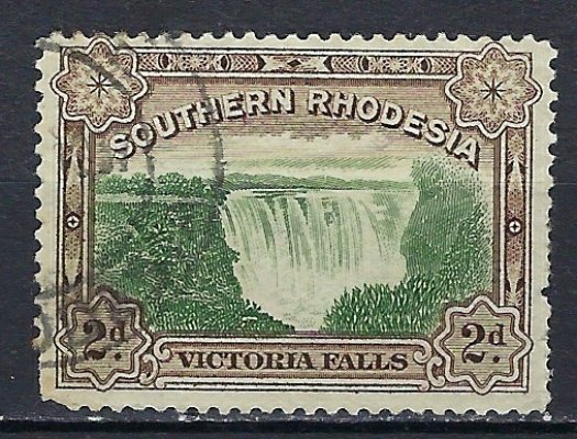 Southern Rhodesia 37b Used 1935 issue; perf 12.5; short perfs (ak2974)