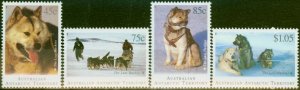 A.A.T 1994 Huskies Set of 4 SG104-107 V.F MNH