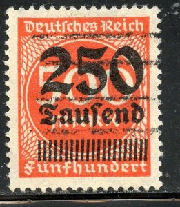 Germany # 260, Used.