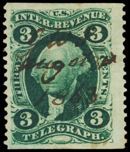 U.S. REV. FIRST ISSUE R19b  Used (ID # 118474)