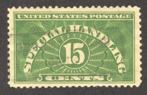 United States Scott QE2 UNH - 1928 15c Special Handling Issue - SCV $1.50