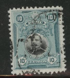 Peru  Scott 214 used 1918 stamp