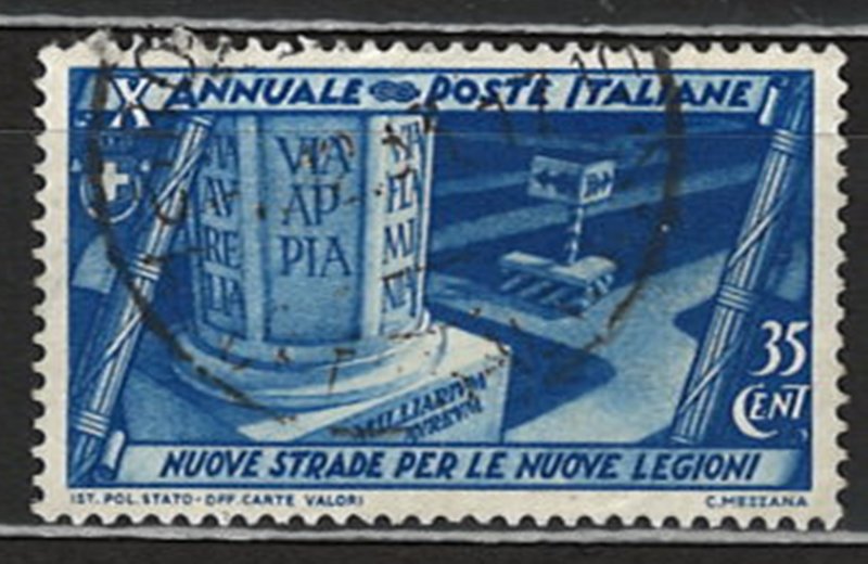 COLLECTION LOT 6079 ITALY #296 1932