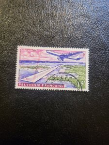 Stamps French Polynesia Scott #C28 used