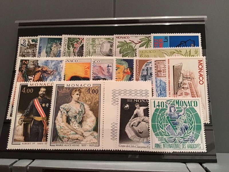 Monaco  1970’s mint never hinged  stamps   R23977