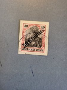 Stamps German Offices in Turkey Scott #58 used