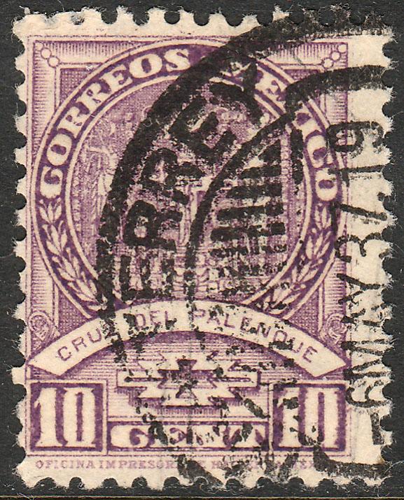 MEXICO 712a, 10c Palenque Cross, UNWATERMARKED. USED. (512)