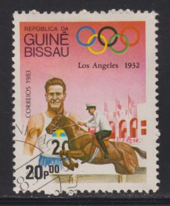 Guinea-Bissau 494 Olympic Equestrian 1983