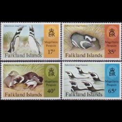 FALKLAND IS. 1997 - Scott# 667-70 Penguins Set of 4 NH
