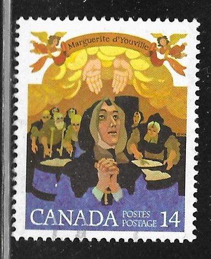 Canada 768: 14c Marguerite d'Youville, used, VF