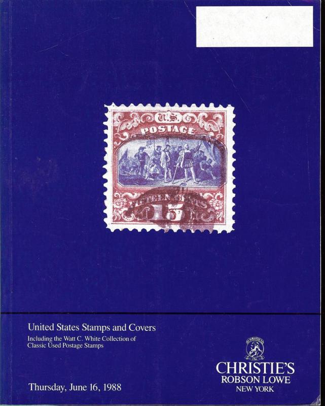 United States Stamps and Covers: Including the Watt C. Wh...