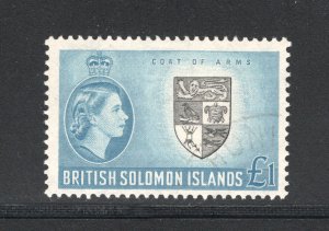 Solomon Islands, Scott #105  VF, Used, Elizabeth II, CV $35.00 ... 5780063