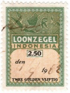 (I.B) Indonesia Revenue : Wages Tax 2G 50c (Loonzegel)