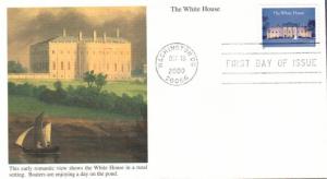 #3445 White House Mystic FDC