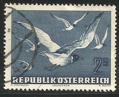 AUSTRIA C60 USED STAMP, GOLDEN EAGLE