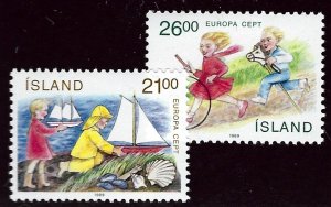 Iceland SC#675-676 MNH VF SCV$17.00...Worth a close look!