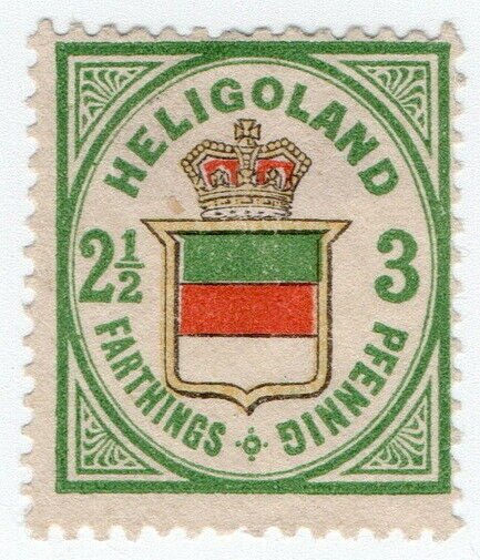 (I.B) Heligoland Postal : Definitive 3pf